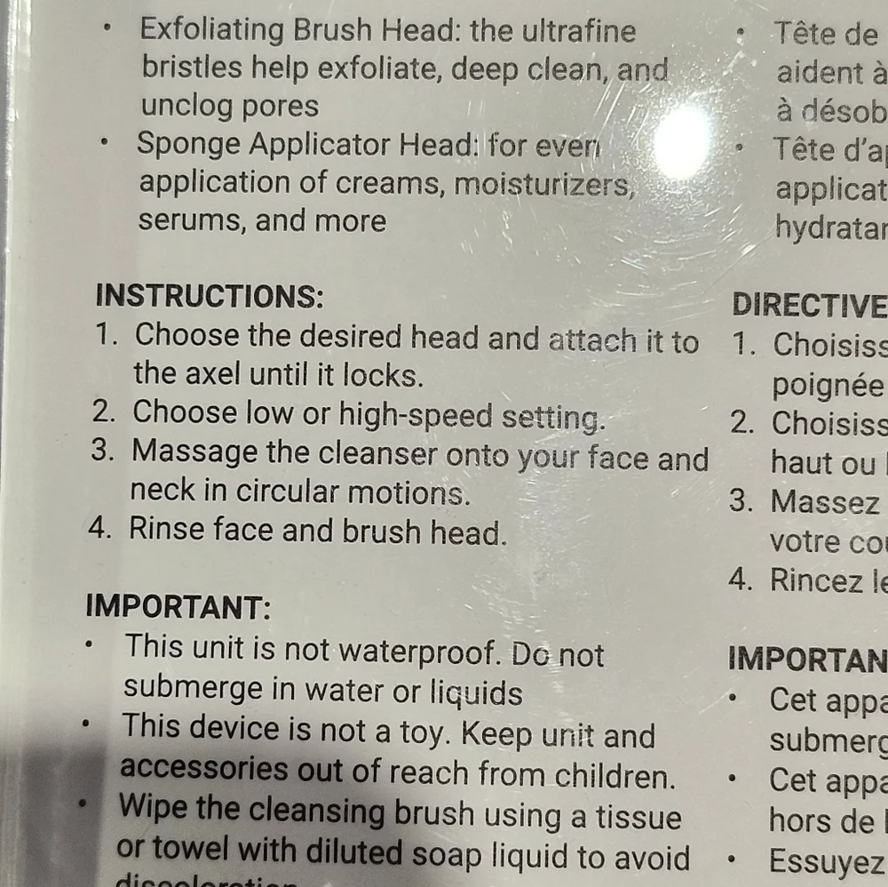 Body Basic Facial Cleansing Brush - Gentle Exfoliating Set